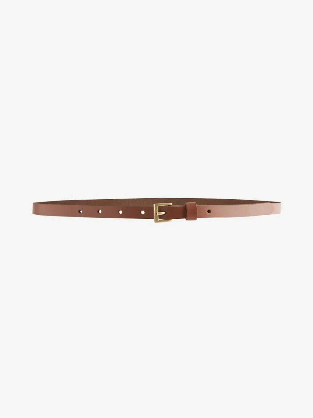 Next Tan Brown Skinny Leather Belt^Women Belts