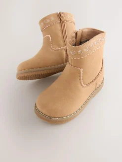 Next Standard Fit (F) Western Ankle Boots^ Baby Boots|Boots