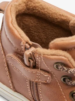 Outlet Next Standard Fit (F) Warm Lined Chukka Boots Tan Brown