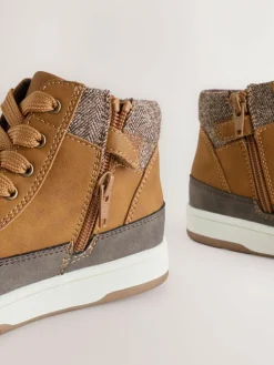 Next Warm Lined High Top Boots^BOY Boots|Boots