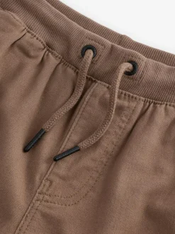 Next Wide Fit Rib Waist Pull-On Trousers (3-16yrs)^BOY Pants & Chinos