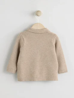 Next Zip front knitted Shacket (0mths-2yrs)^BOY Baby Winter Clothing|Knitwear