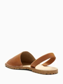 Best Next Beach Leather Sandals Tan Leather