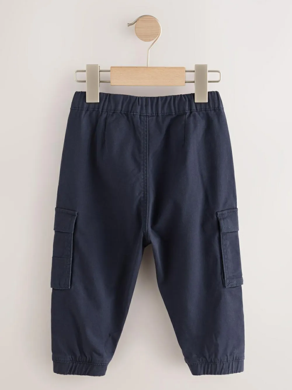 Discount Next Tan/Navy Cargo Trousers 2 Pack (3mths-7yrs)