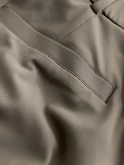 Clearance Next N. Premium Wide Leg Tailored Jersey Trousers Taupe Brown