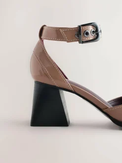 Next Forever Comfort® Point Toe Buckle Block Heels^Women Occasionwear