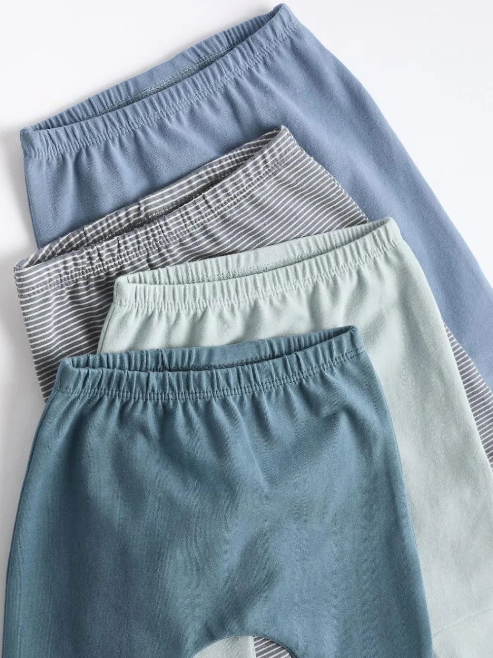 Best Next Baby Leggings 4 Pack (0mths-3yrs) Teal Blue
