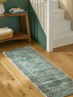 Sale Next Emporium Oriental Runner Teal Blue