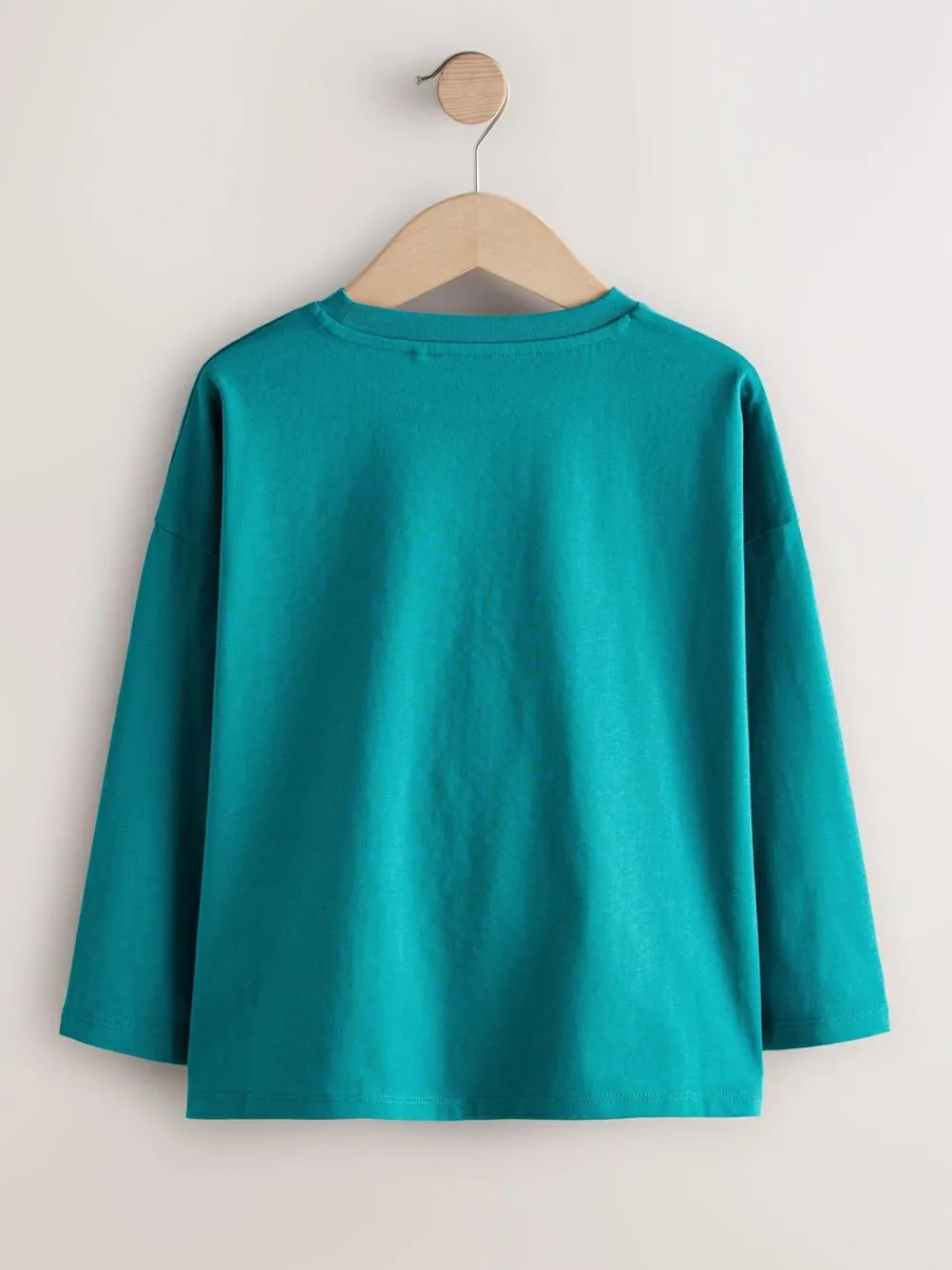 New Next Long Sleeve Top (3-16yrs) Teal Blue
