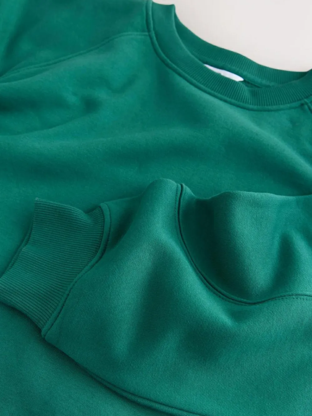 Next Relaxed Fit Heavyweight Longline Crew Neck Sweatshirt^Women Hoodies & Sweatshirts