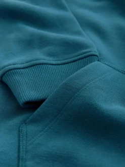 Next Teal Blue Skull Sign Off Hoodie (3-16yrs)^BOY Sweatshirts & Hoodies