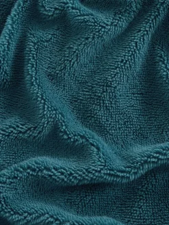 Next Teal Blue Teddy Fleece Duvet Cover and Pillowcase Set^ Bedsets & Duvet Covers