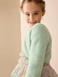 Next Fluffy Occasion Shrug (12mths-16yrs)^ Occasionwear|Knitwear & Sweaters