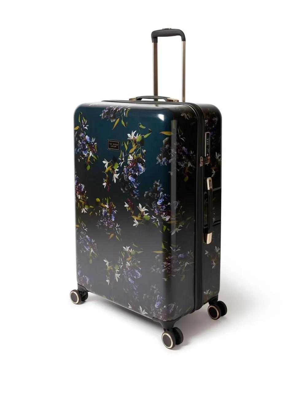 Ted Baker Blue Midnight Bloom Large Suitcase^Women Luggage