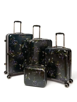 Ted Baker Blue Midnight Bloom Large Suitcase^Women Luggage