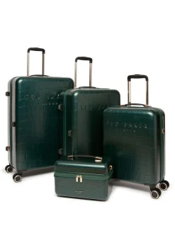 Ted Baker Icon Case Croc Large Suitcase^Women Luggage