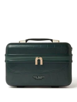 Ted Baker Icon Case Croc Vanity Case^Women Luggage