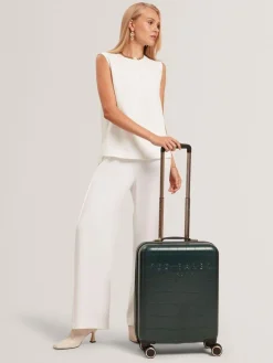 Ted Baker Icon Case Croc Cabin Case^Women Luggage