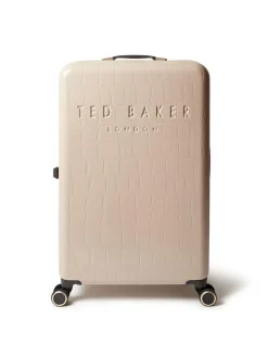Ted Baker Icon Case Croc Large Suitcase^Women Luggage