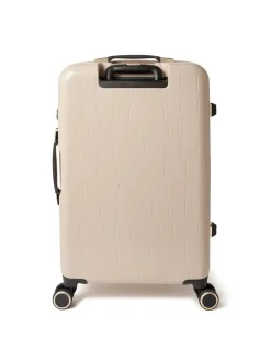 Online Ted Baker Icon Case Croc Medium Suitcase Nude