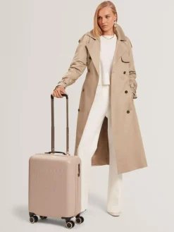 New Ted Baker Icon Case Croc Cabin Case Nude