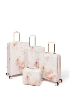 Ted Baker Pink Magnolia Bloom Medium Suitcase^Women Luggage