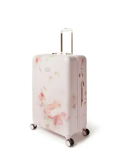 Discount Ted Baker Pink Magnolia Bloom Large Suitcase