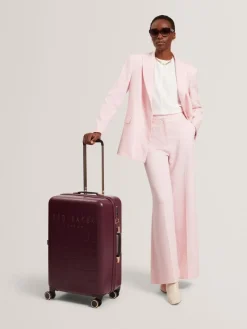 Discount Ted Baker Icon Case Croc Medium Suitcase Red