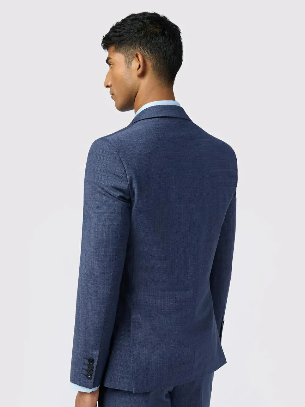 Discount Ted Baker Tailoring Slim Blue Foyle Airforce Scratch Jacket