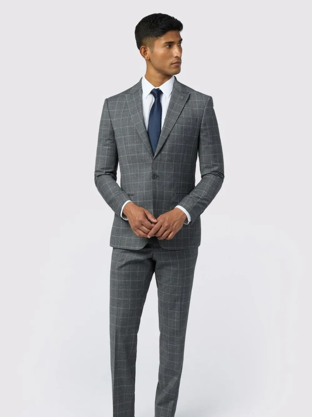 Clearance Ted Baker Tailoring Slim Grey Hilson Charc Text Jackets
