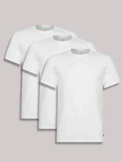 Online Ted Baker White Crew Neck T-Shirts 3 Pack