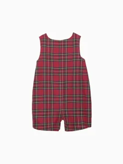 Discount Trotters London TEDDY BEAR ARCHIE SMOCKED ROMPER