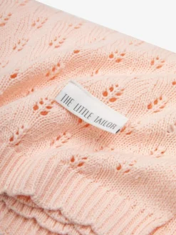 Outlet The Little Tailor 100% Cotton Pointelle Knitted Blanket