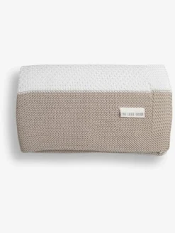 Hot The Little Tailor Baby 100% Cotton Textured Stripe Shawl Blanket