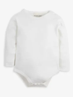 Outlet The Little Tailor Baby Chunky Sherpa Fleece Dungarees and Bodysuit Set Natural