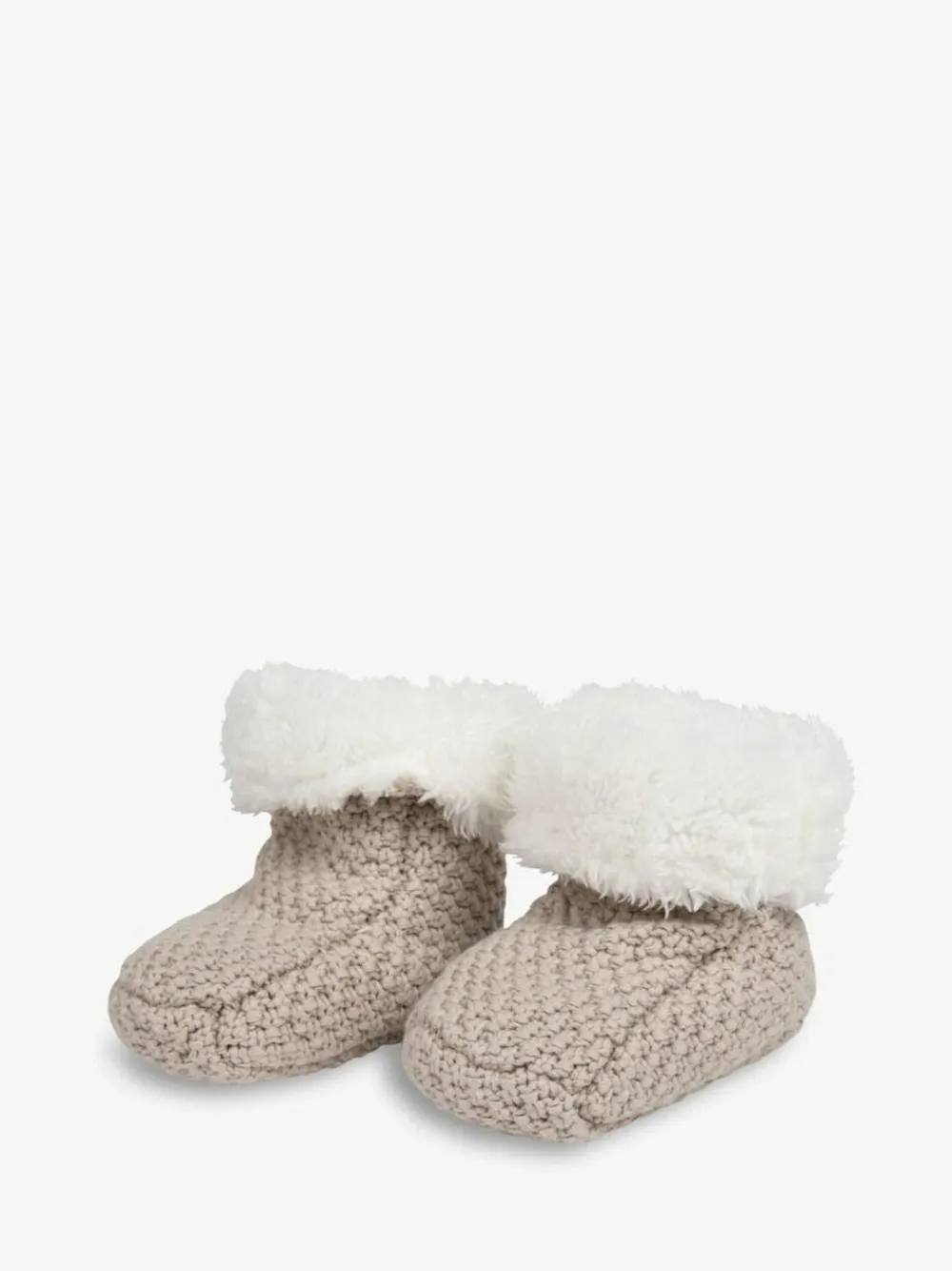The Little Tailor Baby Knitted Plush Lined Boots^ Shoes