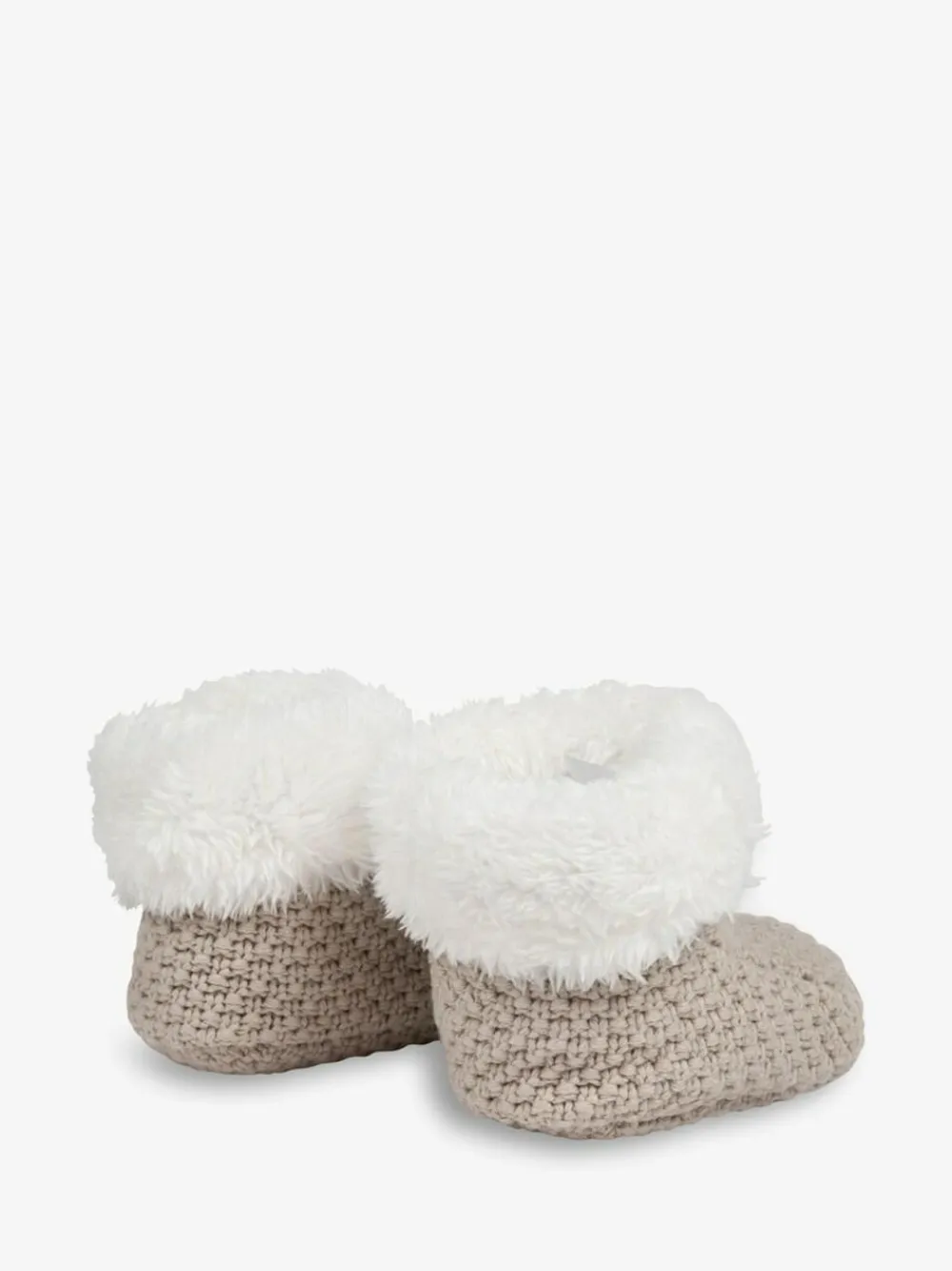 The Little Tailor Baby Knitted Plush Lined Boots^ Shoes