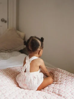 The Little Tailor Baby Woven 100% Cotton Rompersuit^ Rompers & Overalls