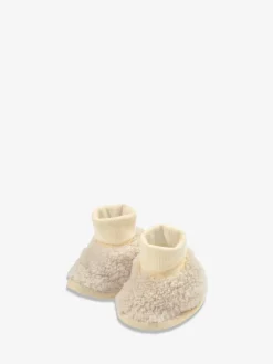 The Little Tailor Plush Lined Sherpa Fleece Baby Booties^BOY Baby Boots|Boots