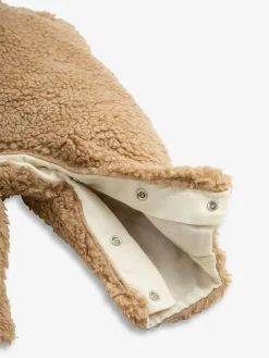 The Little Tailor Sherpa Fleece Cosy Baby Dungaree^BOY Rompers & Overalls|Dungarees