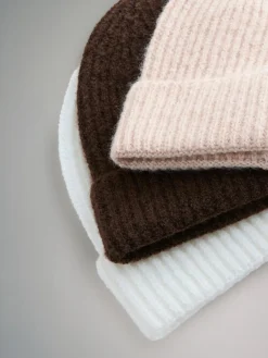 The Set 3 Pack Beanies^Women Hats|Hats, Gloves & Scarves