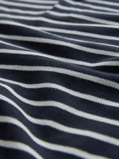 The Set 5 Pack Cotton Pique Polo Shirts Navy/Stripe/Light Blue/White^BOY Tops