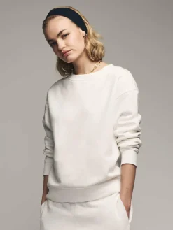 The Set 2 Pack Crew Neck Sweatshirts Black/Cream^Women Loungewear