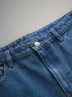 Sale The Set 3 Pack Denim Shorts Mid Blue/Ecru/Black