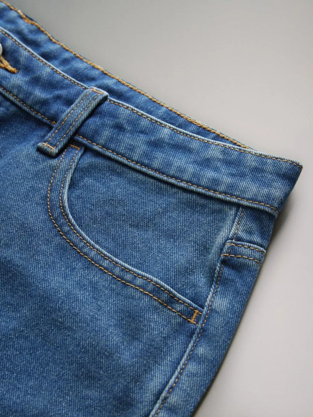 Sale The Set 3 Pack Denim Shorts Mid Blue/Ecru/Black