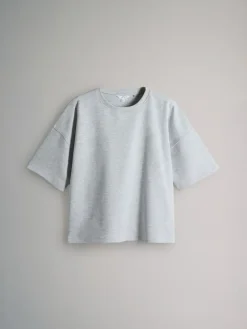 The Set 3 Pack Heavyweight Premium Boxy T-Shirts^Women Loungewear