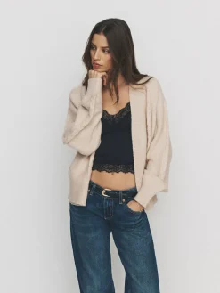 Online The Set 2 Pack Knitted Cable Cardigans Cream/Black