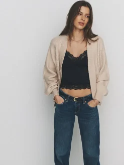 Online The Set 2 Pack Knitted Cable Cardigans Cream/Black