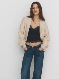 Online The Set 2 Pack Knitted Cable Cardigans Cream/Black