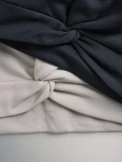 The Set 2 Pack Knot Front Sweatshirt Navy/Cream^Women Nightwear|Hoodies & Sweatshirts